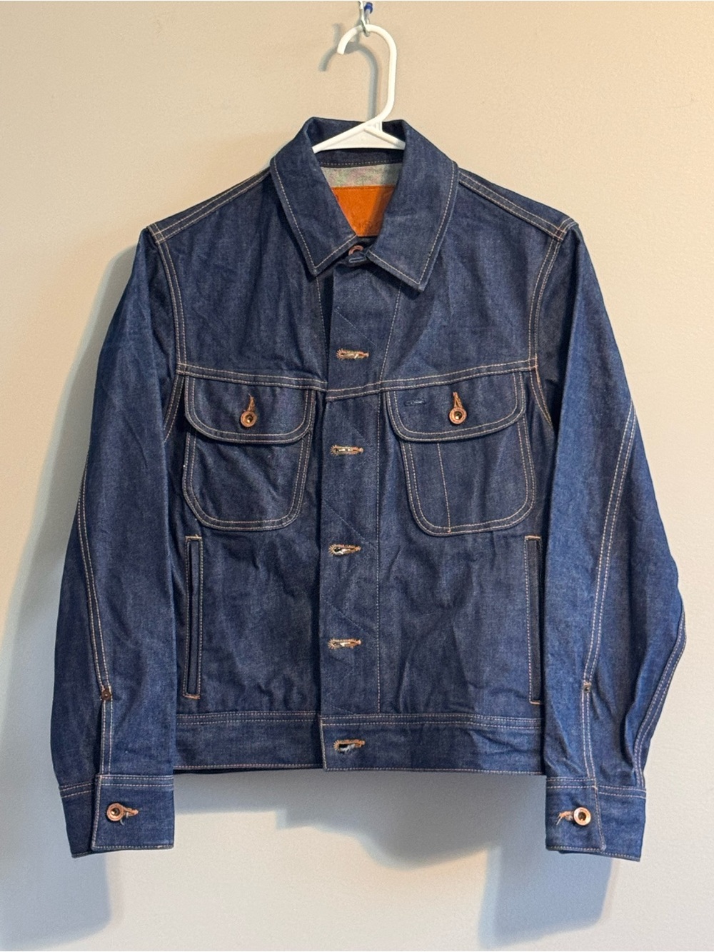 Taylor Stitch Selvage Denim Trucker Jacket San Francisco Size 36